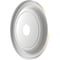 Ekena Millwork Traditional PVC Medallion (Canopies up to 11 1/2"), 19"OD x 3 1/2"ID x 1 1/2"P, Metallic Mist CMP19TREPE - alternate 5